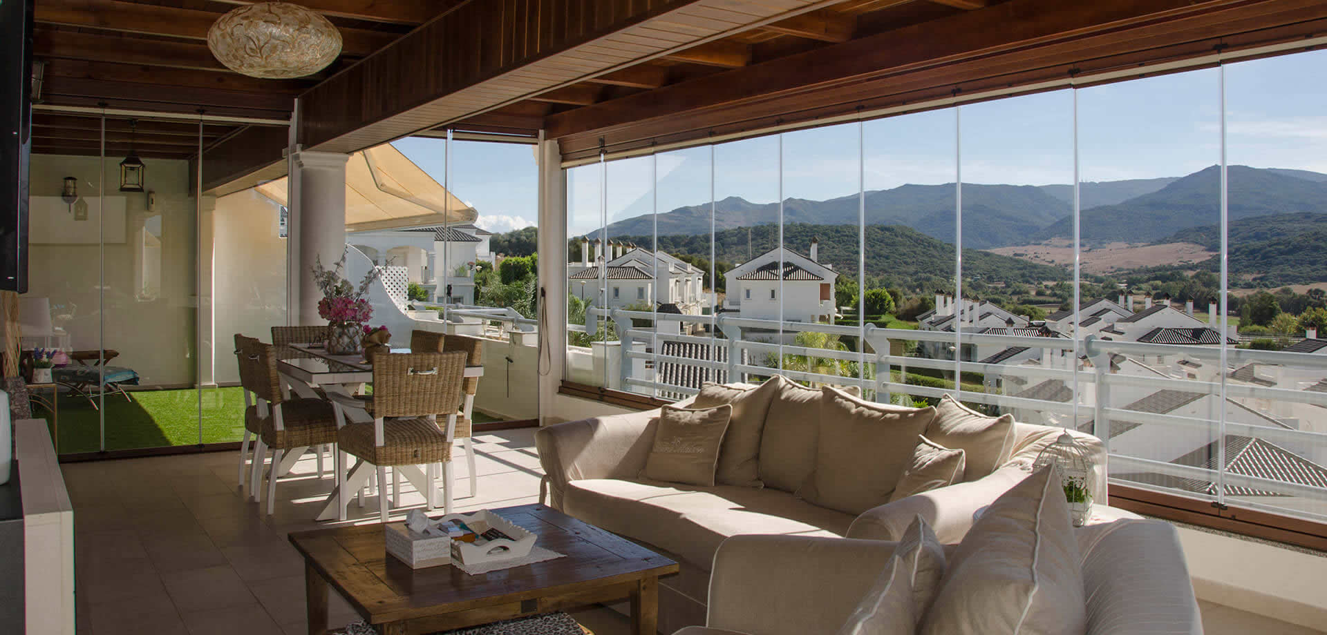 Cortinas de cristal