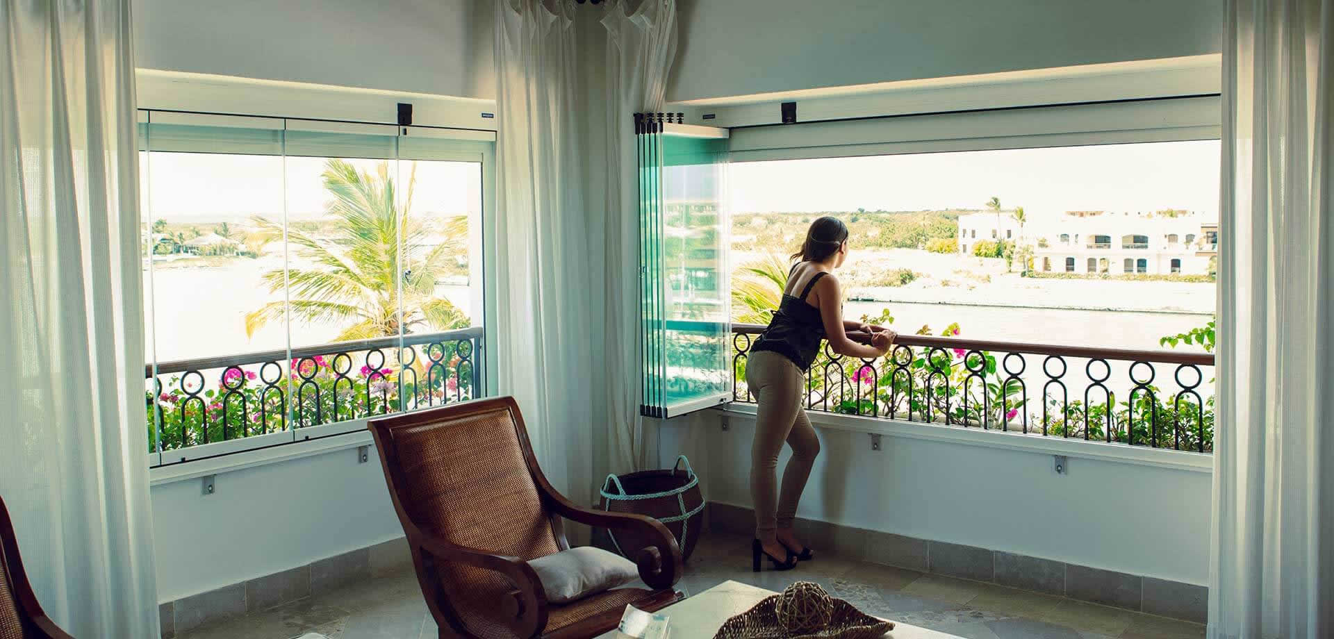 Cortinas de cristal