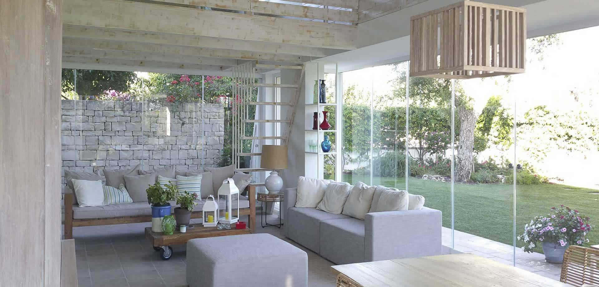 Cortinas de cristal