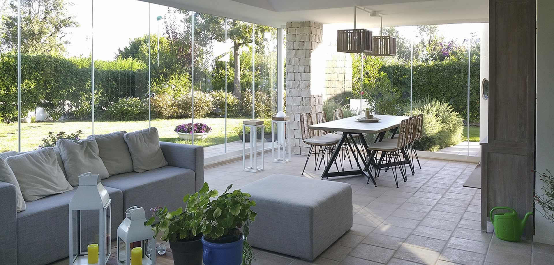 Cortinas de cristal